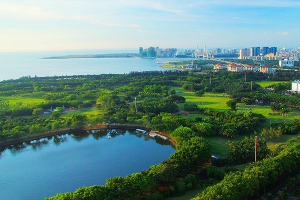 新埠島—世紀(jì)大橋—西海岸會展中心 新埠島—世紀(jì)大橋—西海岸會展中心